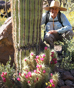 photo of Robert Hershey in the Sonoran desert